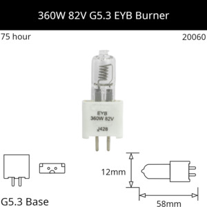 EYB 360W 82V G5.3 - Osram Code 54446