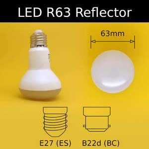 Led Bulbs 2: LED R63 Reflector