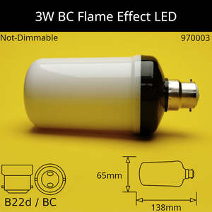 BC Led Flame Effect