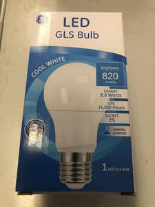 Featured: 8.8w ES Cool White GLS LED