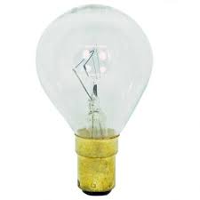 Incandescent: Incandescent Fancy Round 25 Watt Sbc base Clear