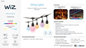 Wiz LED String Lights