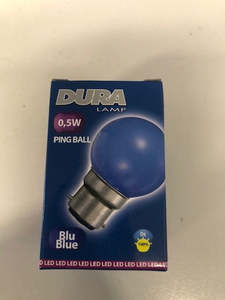 Coloured BC LED 0.5w Ping Ball Blue