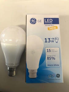 Featured: 13w BC LED GLS Non Dimmable