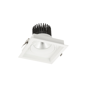 Commercial LED Downlights: Triton XL 1 Light Single Square Downlight The Lighting Centre NZ