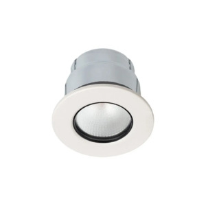 Zela Fixed Prismatic Lens Fire-Rated Downlight The Lighting Centre NZ