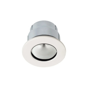 Fire Rated LED Downlights: Zela Fixed Ultra Low Glare Lens Fire-Rated Downlight The Lighting Centre NZ