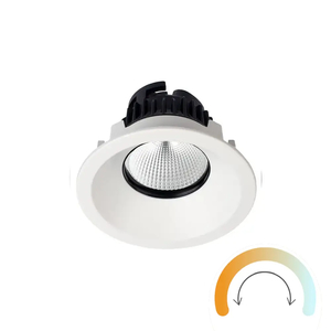 Zela Deep Fixed Clear Lens Tunable LED Downlight - Casambi The Lighting Centre NZ