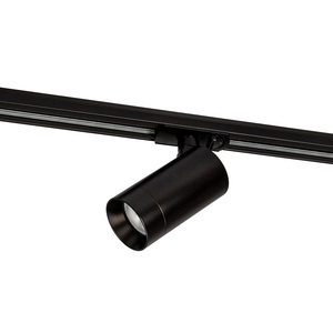 240V Track Lighting: Arax Round Track Spot 10W Clear Lens The Lighting Centre NZ