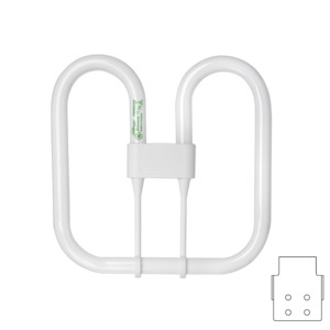 2D Fluorescent 4 PIN 28W 835 The Lighting Centre NZ