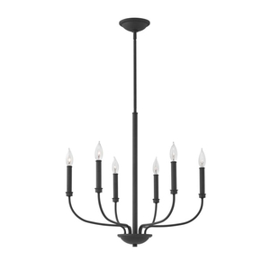 Chandeliers: Alister Bronze 610mm 6 Light Pendant The Lighting Centre NZ