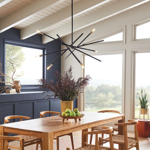 Chandeliers: Archer 6 Light 1080mm Pendant The Lighting Centre NZ