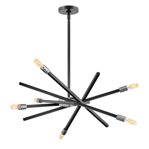 Chandeliers: Archer 6 Light 660mm 6 Light Pendant The Lighting Centre NZ