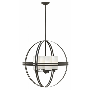 Chandeliers: Atrium 3275BZ Pendant Bronze 660mm 4 Light Pendant The Lighting Centre NZ