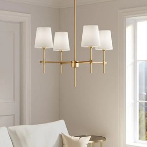 Chandeliers: Baker 914mm 4 Light Chanderlier The Lighting Centre NZ