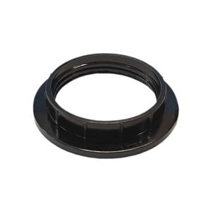 Lampholders: Skirt Ring E27 Black The Lighting Centre NZ