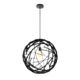 Chorus Black Timber Pendant The Lighting Centre NZ