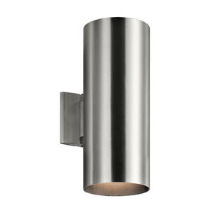 Wall Lights: 9246 Wall Light Brushed Aluminum The Lighting Centre NZ