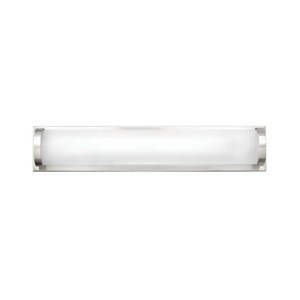 Acclaim LED Vanity Light 406mm Polished Nickel The Lighting Centre NZ
