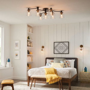 Semi Flush: Axel Ceiling 7 Light The Lighting Centre NZ