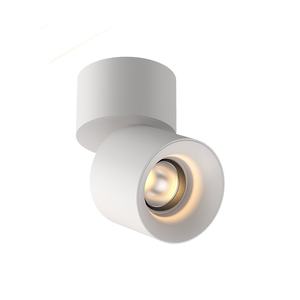 Surface Mounted LED Downlights: Dark Art Surface Mount Adjustable Spotlight The Lighting Centre NZ