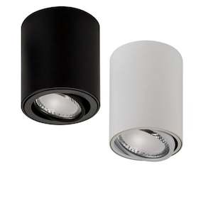 Dali Led Downlights: Surface Mounted LED Downlight 7w Black, White CCT HCP-8020704, HCP-8030704 Havit Commercial