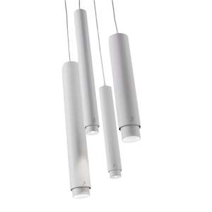 Designer Indoor Lighting: Caleido LED Pendant Light in Matt White or Dark Grey (12w, 23.5w or 35w)