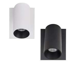 Revo Single Adjustable LED Wall Light CCT 1x9w in Black or White Havit Lighting &hellip;