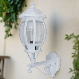 Federation Lights: GT-671 Vienna Wall Light Upward B22 Powder Coated Domus Lighting - 15884, 15885, 15886, 15887, 15889