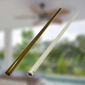Fan Accessories - 900mm Downrod in Brown or White