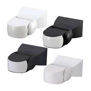 Sensors: Passive Infrared Sensor / Microwave Sensor IP65 180° Adjustable Head in White or Black Mercator Lighting - PL-XSEN003