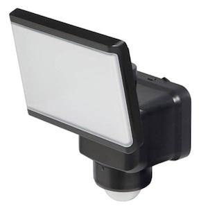 Sensors: Patrol Tricolour LED Security Light with PIR Sensor in Black Martec Lighting - MLXP34520MS