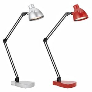 Apex LED Table Lamp Modern 5w in Silver/Red Telbix Lighting - APEX TL-SL, APEX TL-RED