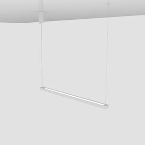 DISCONTINUED: Stripe LED Pendant Light Horizontal 23W/39W 3000K in White Ai Lati&hellip;