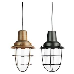 Flint Pendant E27 ø20cm Matt Black/Bronze 1L Oriel Lighting - OL69451BK, OL69451BZ