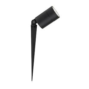 Oasis LED Garden Spike Spotlight 7w Aluminium in Black Havit Lighting - HV1429C, HV1429W