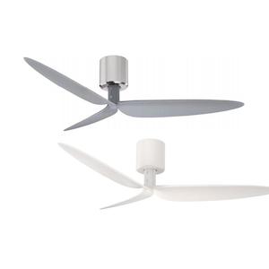 Lily DC Ceiling Fan 1300mm (52") Mercator Lighting - PL-FC410133BC, PL-FC410133WH