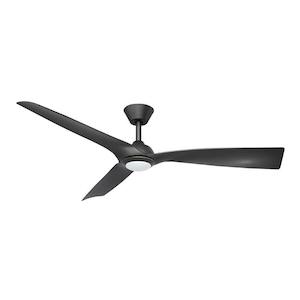 Fan W O Light: Trinidad II DC Ceiling Fan 52" (1300mm) w/ B22 LED Light Mercator Lighting - PL-FC528133