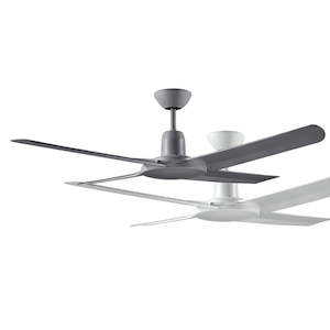 Malibu IP55 52" (1320mm) AC Ceiling Fan Only in White or Titanium Ventair - MAL1&hellip;