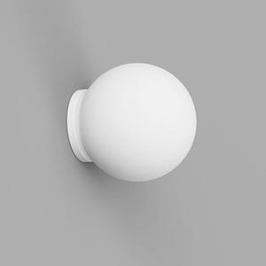 Accessories - Small Glass Ball Shade in Acid Washed White