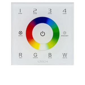 Led Strip Controllers: Touch Panel Controller Wireless for RGBC/W LED Strips Havit Lighting HV9101-DX8