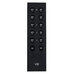 Led Strip Controllers: Remote Controller for EcoLamp RGBC & RGBW LED Strip Havit Lighting - HV9102-V8