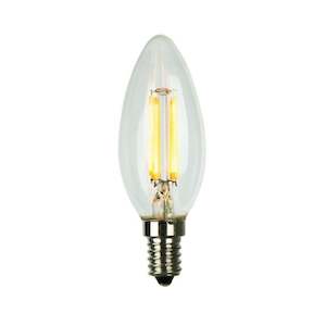 E14 Globes: LED FILAMENT C35 DIMMABLE E14 4W 2700K