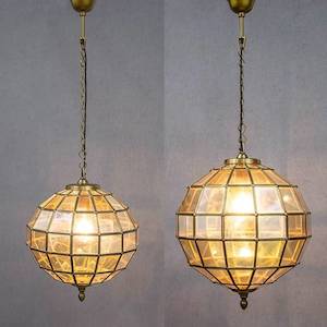 Prince Albert Pendant Light Small or Medium E27 in Brass Emac & Lawton Lighting &hellip;