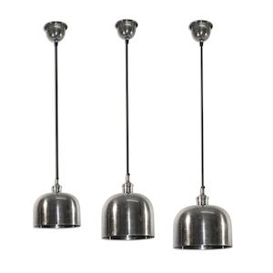 Designer Pendants: Delta Dome Pendant Light 1x40w E27 in ø120mm, ø160mm or ø230mm Emac & Lawton Lighting - ELPIM594