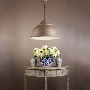 Brasserie Pendant Light 1x60w E27 in Small or Large w/ Different Colours Emac & &hellip;