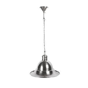 Chicago Bell Shape Pendant Light 1x60w E27 in Antique Silver Emac & Lawton Light&hellip;