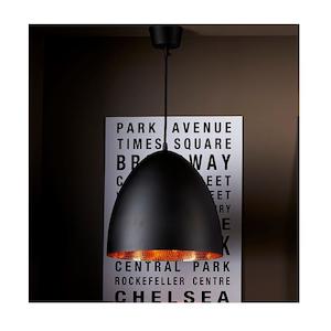 Designer Pendants: Egg Pendant Light 1x60w E27 in Different Colours Emac & Lawton Lighting - ELAWEGG