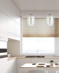 Modern Lights: Kalani Pendant Suspended IP20 Telbix KALANI PE-AM, KALANI PE-CL, KALANI PE-SM