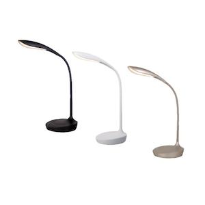 Led Smart Lighting: CLEARANCE Lennox LED Task Lamp 5W Mercator Lighting - PL-A96311/BLK